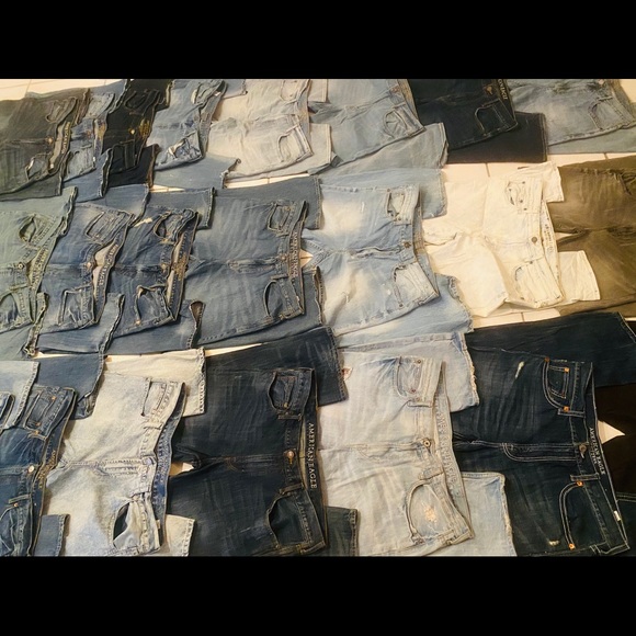 AMERICAN EAGLE JEANS HUGE BUNDLE🔥🔥🔥 - Picture 2 of 12